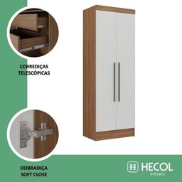 Quarto Infantil Completo 5 Peças Ella Espresso Móveis - 18