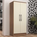 Ver imagem 1 de Armário Multiuso 2 Portas Regente Marrom/Castanho/Offwhite