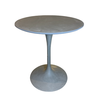 Mesa de Jantar Tulipa Saarinen Redonda 90 cm em Cimento Queimado - Cinza - 1