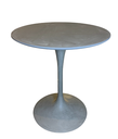 Ver imagem 1 de Mesa de Jantar Tulipa Saarinen Redonda 90 Cm em Cimento Queimado - Cinza
