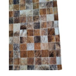 Tapete de Couro Quadriculado 2,00 X 1,50 M Marron Ligth - 3