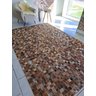 Tapete de Couro Quadriculado 2,00 X 1,50 M Marron Ligth - 1