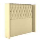Ver imagem 2 de Cabeceira Estofada Queen 160 Cm Pérola Linho Creme