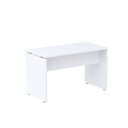 Ver imagem 1 de Escrivaninha Mesa Escritório Retangular 120CMX60CM P25 120cm Branco