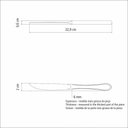Ver imagem 2 de Faca para Churrasco Tramontina Italy 6mm em Aço Inox Forjado Tramontina
