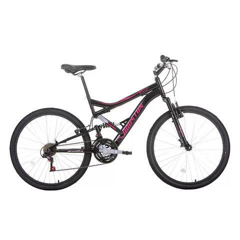 Bicicleta Houston Vivid Aro 26 21V Preta