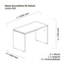 Escrivaninha Mesa Escritório Retangular 120cmx60cm P25 - 4
