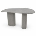Ver imagem 1 de Mesa de Jantar Orgânica Mila 6 Lugares Cimento Queimado MDF Modelar Art Moveis
