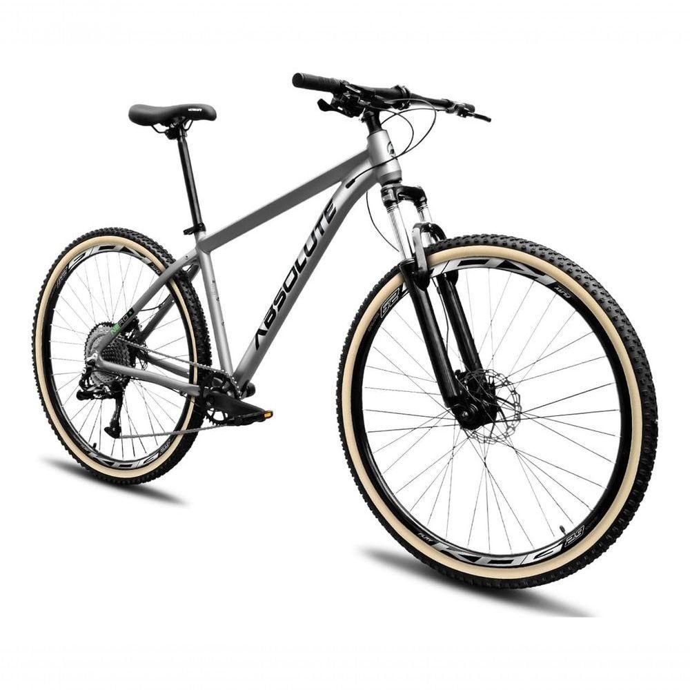 Bicicleta Aro 29 Absolute Nero 5 12v Garfo Trava no Guidão Freios