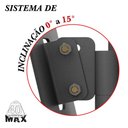 Ver imagem 6 de Suporte Tv 10" a 42" Vesa 200x200 4 Movimentos - Preto