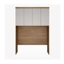 Ver imagem 1 de Modulo Aéreo Safira Casal em Mdf com 4 Portas Clic Móveis