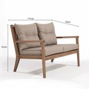 Ver imagem 4 de Sofá 2 Lugares Riade Acquablock