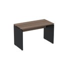 Ver imagem 3 de Escrivaninha Mesa Escritório Retangular 120CMX60CM P25 120cm Walnut e Preto