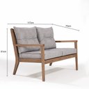 Ver imagem 4 de Sofá 2 Lugares Riade Acquablock