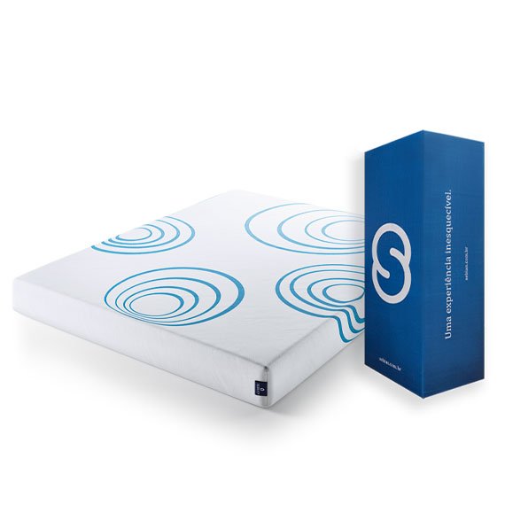 Colchão King Sebian Mattress  Sebian Mattress Sebian Destino - 203x193x18cm
