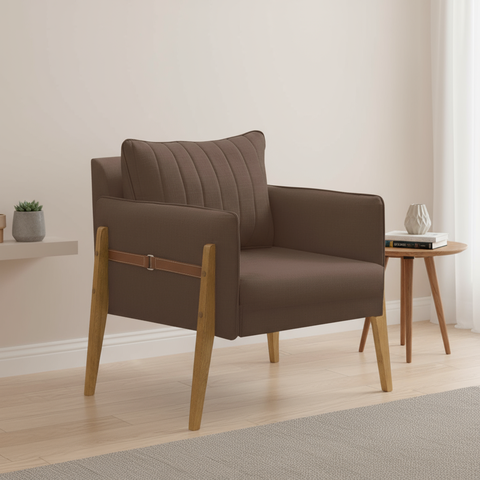 Poltrona Decorativa para Sala de Estar Orion