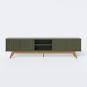 Ver imagem 4 de Rack para TV até 75 Polegadas com Ripado Pés Madeira Maciça Fortaleza