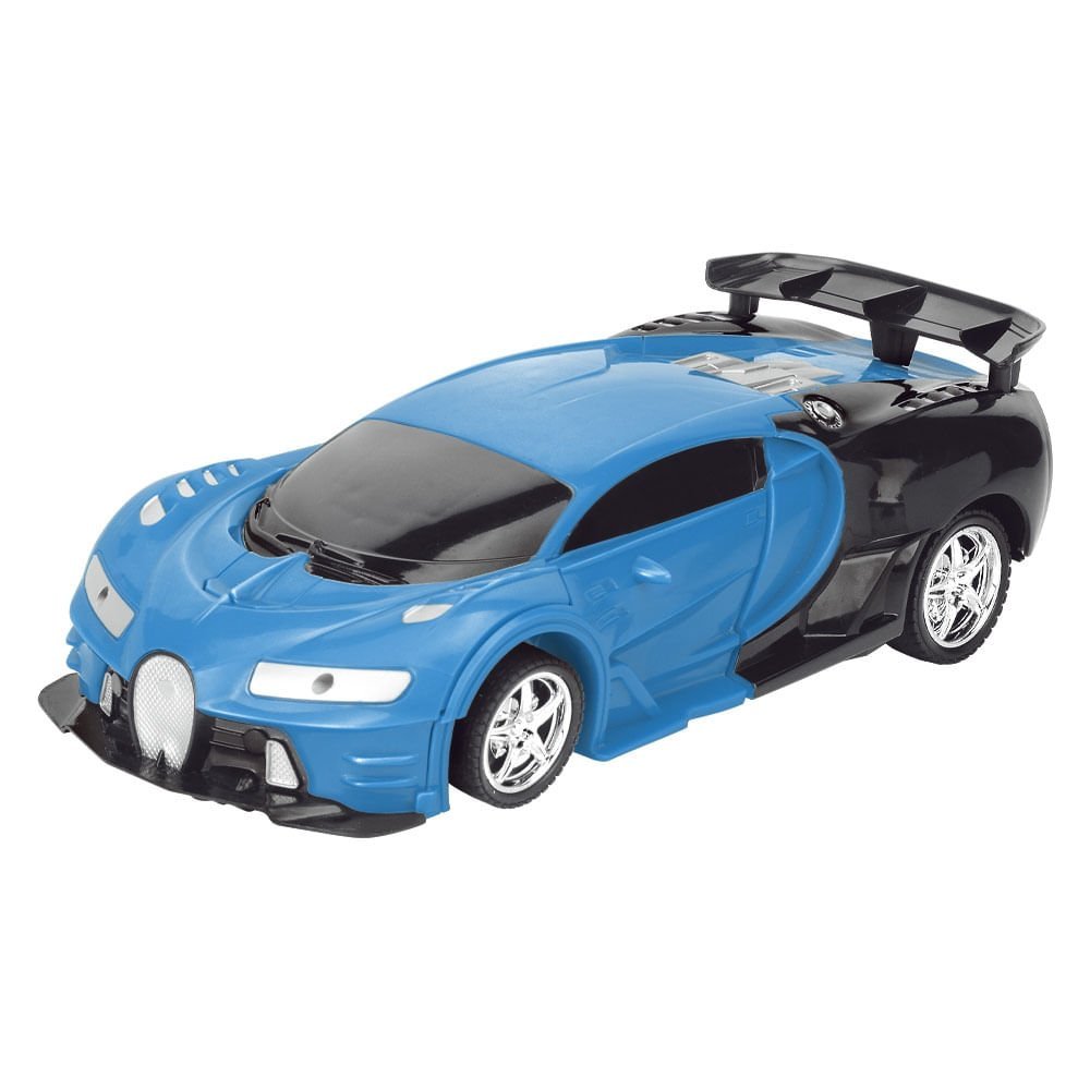 Carro Controle Remoto 2 Em 1 Robo E Conversivel Dm Toys