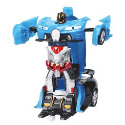 Carrinho Transformável Controle Remoto Megaformers Auto Neptune Azul Multikids - BR1652 BR1652 - 2