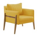 Ver imagem 3 de Poltrona Decorativa para Sala de Estar Orion