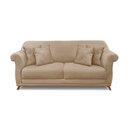 Ver imagem 3 de Sofá 3 Lugares Pé de Madeira Julieta 220 Cm Suede S04 - D'Rossi Cor Bege
