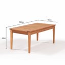 Ver imagem 3 de Mesa de Centro Madeira Maciça Riade