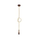 Ver imagem 1 de Lustre Pendente Blumenau Sailor Madeira E27 Bivolt Marrom