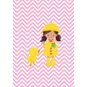 Ver imagem 3 de Kit Três Quadros Menina, Chuva, Guarda-Chuva