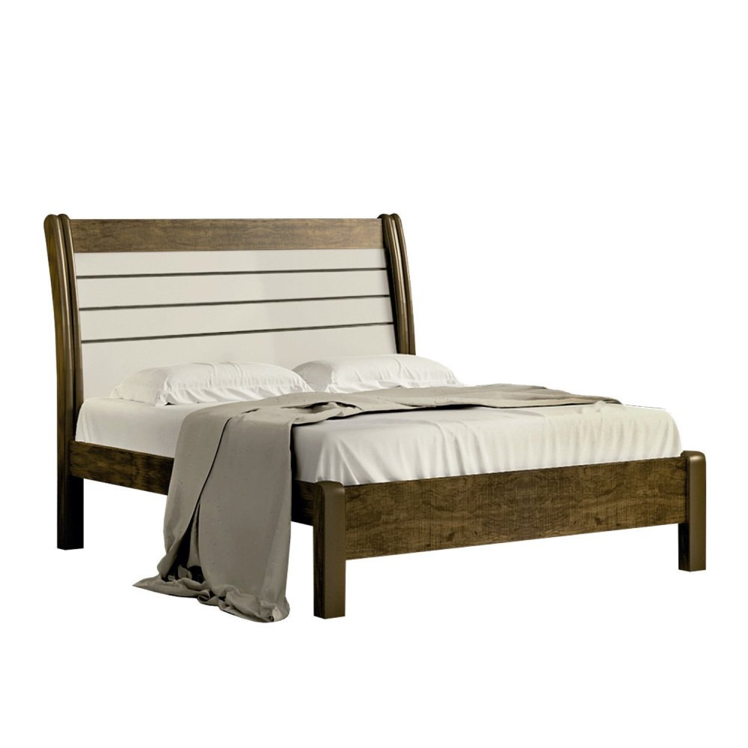 Cama Casal Jaspe 100% Mdf Plus - 2