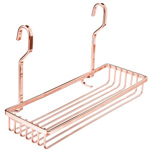 Suporte Organizador Retangular P/ Barras Multiuso Cozinha Cor:cobre
