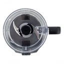 Ver imagem 5 de Processador de Alimentos Compacto 3 em 1 para Cortar Ralar Triturar Cortar e Moer 300W Preto 110V