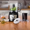 Ver imagem 7 de Processador de Alimentos Compacto 3 em 1 para Cortar Ralar Triturar Cortar e Moer 300W Preto 110V