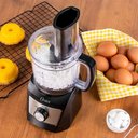 Ver imagem 6 de Processador de Alimentos Compacto 3 em 1 para Cortar Ralar Triturar Cortar e Moer 300W Preto 110V