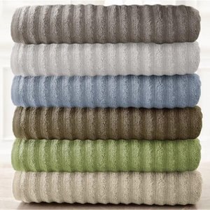 Kit 4 Toalhas Super Banho Gigante Alta Absorção - Ocean - Variadas