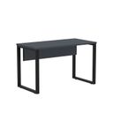 Ver imagem 4 de Conjunto 4 Peças 2 Prateleiras 1 Mesa 1 Gaveteiro P25 Grafito Preto