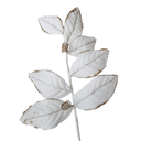 Ver imagem 4 de Galho Decorativo Veludo Branco 65cm