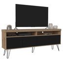 Ver imagem 2 de Rack Bancada para Tv Estilo Industrial Liberty Preto