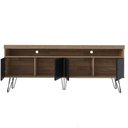 Ver imagem 6 de Rack Bancada para Tv Estilo Industrial Liberty Preto
