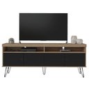 Ver imagem 3 de Rack Bancada para Tv Estilo Industrial Liberty Preto