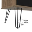 Ver imagem 5 de Rack Bancada para Tv Estilo Industrial Liberty Preto