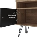 Ver imagem 7 de Rack Bancada para Tv Estilo Industrial Liberty Preto