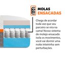 Ver imagem 7 de Colchão Casal Zipflex a Vácuo Molas Ensacadas Látex 100% Natural Premium Antialérgico para Todos Biotipos 13