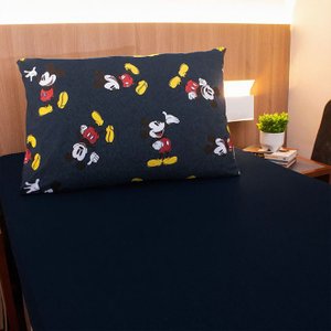 Jogo de Cama Infantil 2 Peças Malha Mickey And Friends Classic