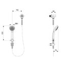 Ver imagem 3 de Ducha Manual 80 Mm com Desviador Smart Celite