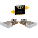 Ver imagem 6 de Cama Montessoriana Infantil com Nicho e Rampa CA030 Branco/Mel Yescasa