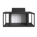 Ver imagem 3 de Gabinete Suspenso para Banheiro 80cm P1019 com Cuba Ametista Preto/Grafite