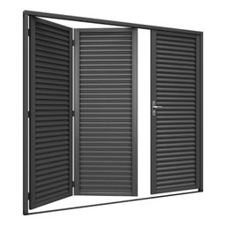 Portão Pantográfico 3f Laminado 215cmx245cm Mecal - 2