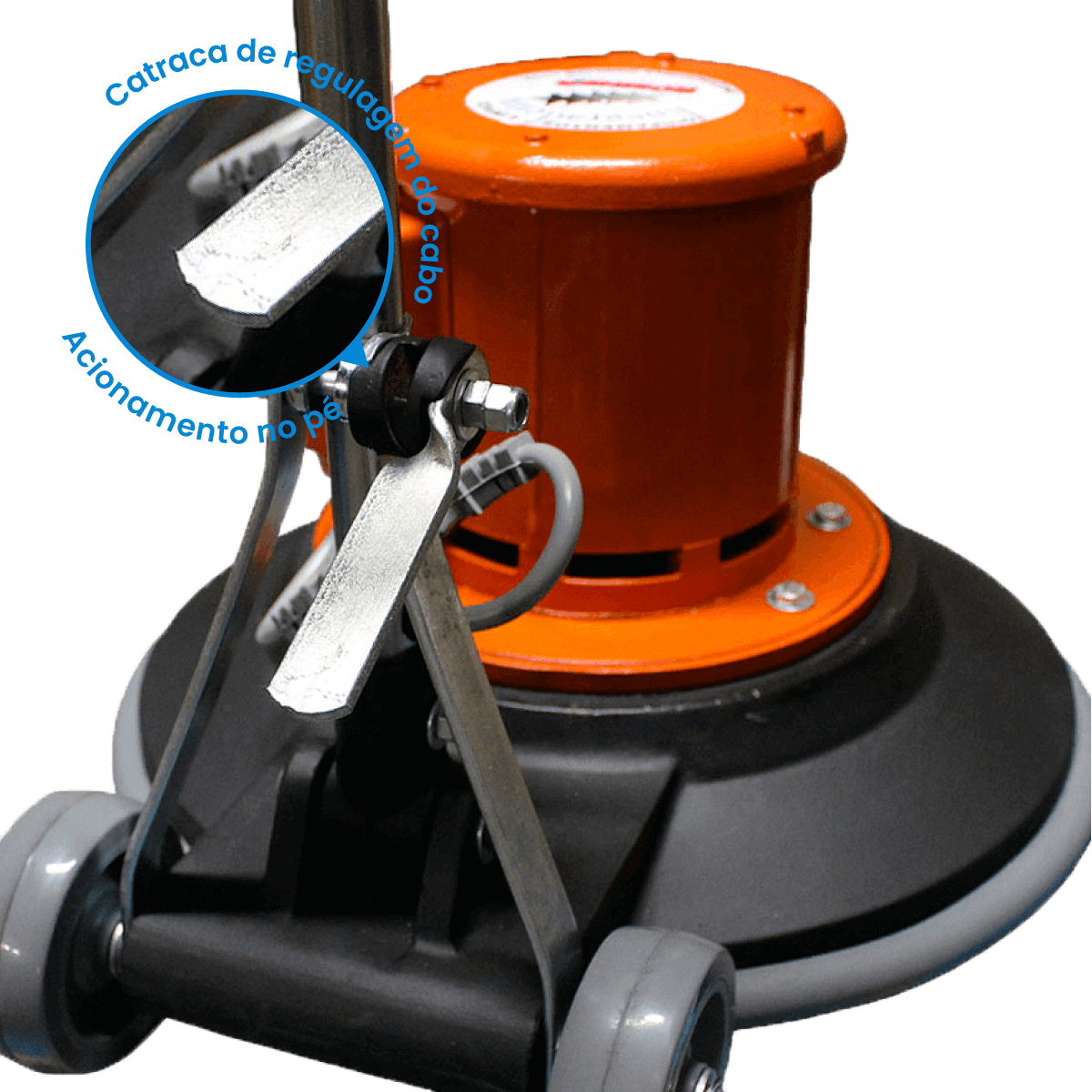 Enceradeira Industrial AllClean 350 Romher 220v - 9