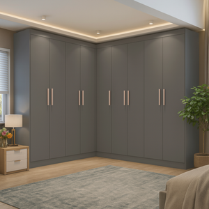 Guarda-roupa Modulação 9 Portas Canto Paris