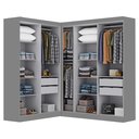 Ver imagem 6 de Guarda-Roupa Modulação 9 Portas Canto Paris